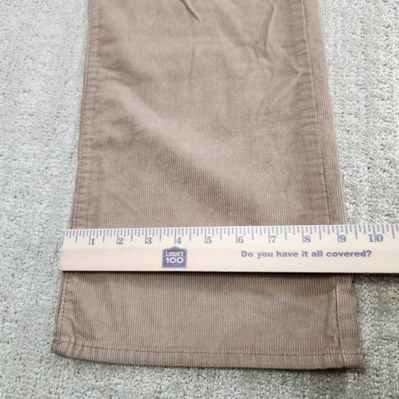Lucky Brand Corduroy Pants Men 34x30 361 Vintage Straight Relaxed Fit Beige - Picture 6 of 10